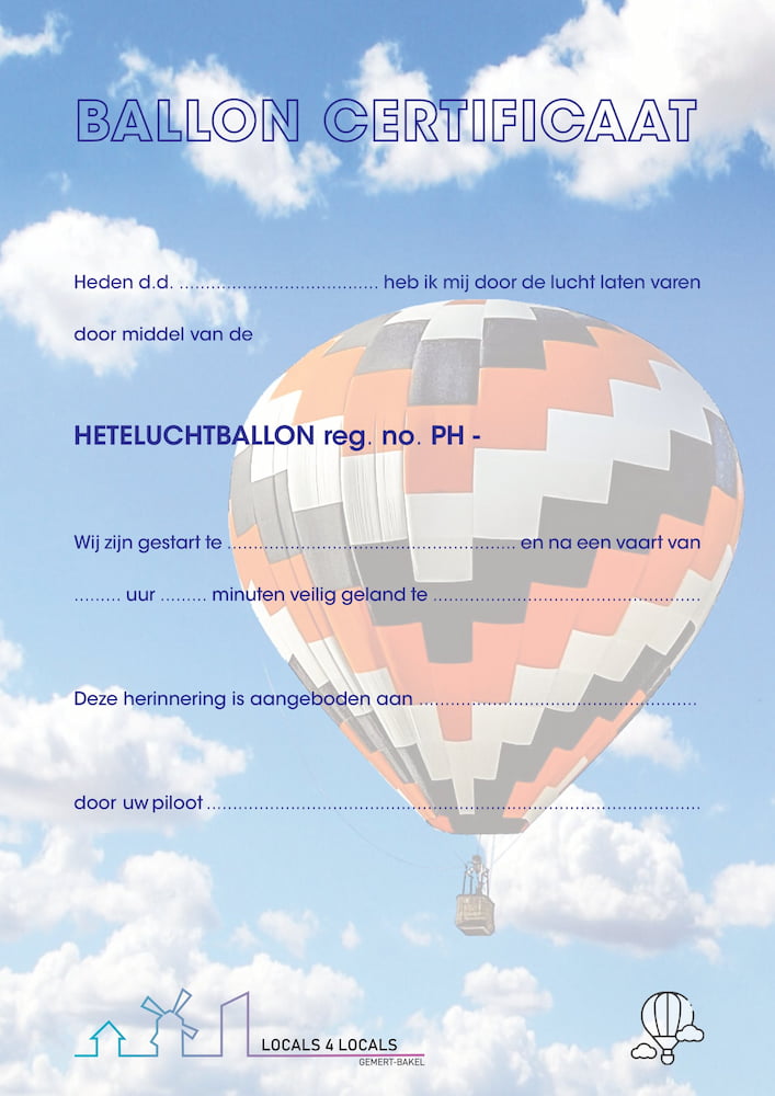 Ballon Certificaat